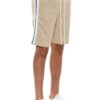 Striped Tape Men’s Shorts – Elastic Waist & Drawstring