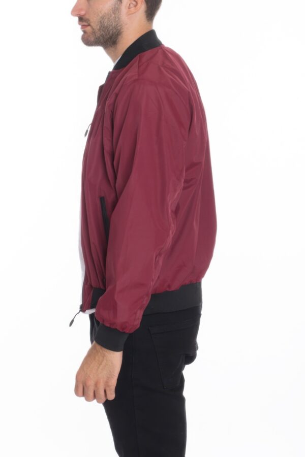 Men’s Lightweight Windbreaker Jacket – Contrast Trim