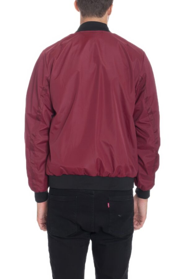 Men’s Lightweight Windbreaker Jacket – Contrast Trim