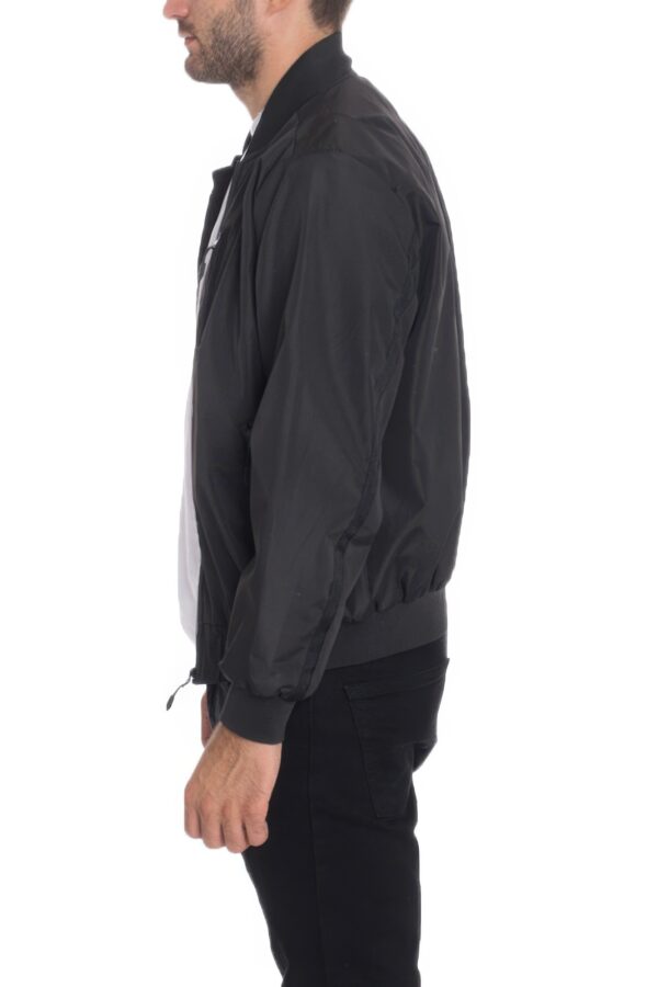 Men’s Lightweight Windbreaker Jacket – Contrast Trim
