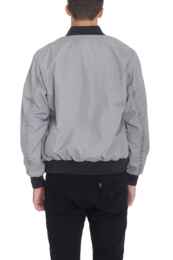 Men’s Lightweight Windbreaker Jacket – Contrast Trim