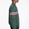 Men’s Woven-Taped Bomber Jacket – Color-Tape Chest