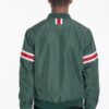 Men’s Woven-Taped Bomber Jacket – Color-Tape Chest