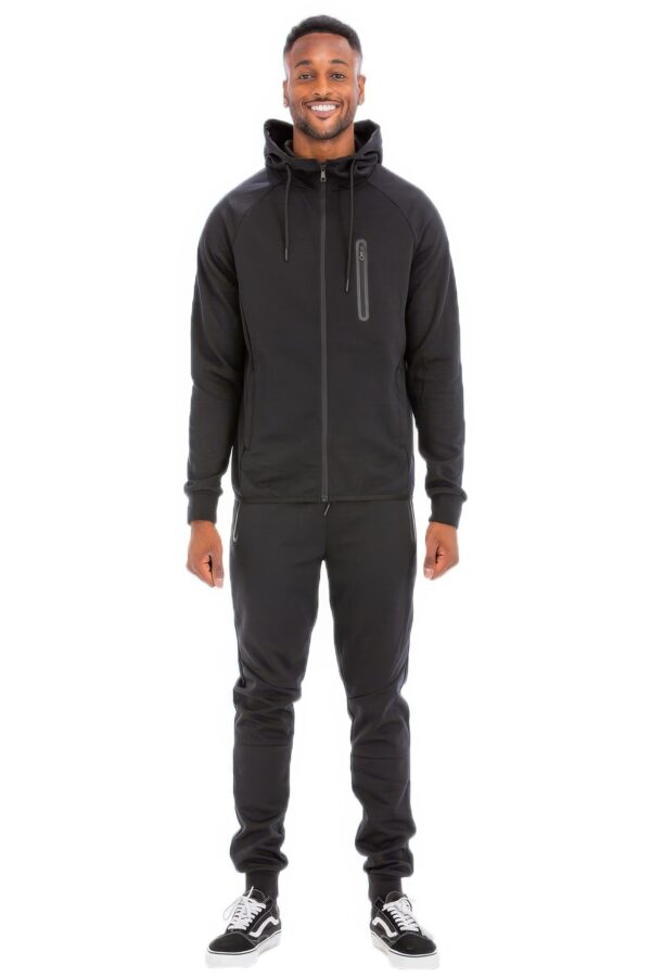 Men’s Full-Zip Sweat Set – Cuffed Ankles