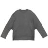 Men’s Double-Layer Pullover Sweatshirt – Oversized Fit