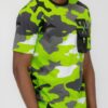 Men’s Full Camo Short Sleeve T-Shirt with Chest Pocket