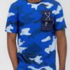 Men’s Full Camo Short Sleeve T-Shirt with Chest Pocket