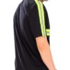 Reflective Cotton T-Shirt with Tape Detail
