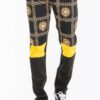 Printed Hooded Track Set – Black