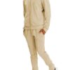Full-Zip Track Jacket Set with Ankle Zippers
