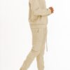 Full-Zip Track Jacket Set with Ankle Zippers