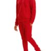 Full-Zip Track Jacket Set with Ankle Zippers