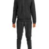 Full-Zip Track Jacket Set with Ankle Zippers