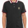 Version Couture Polo Button-Down with Zipper & Contrast Trim