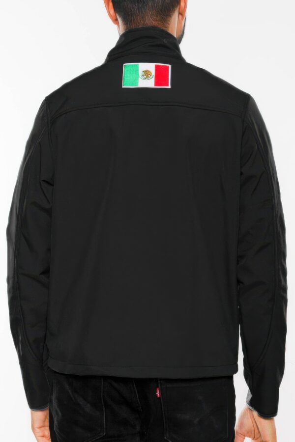 Mexico Embroidered Soft Shell Jacket – Fleece-Lined