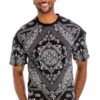Bandana-Print Allover Cotton T-Shirt