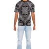 Bandana-Print Allover Cotton T-Shirt