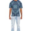 Bandana-Print Allover Cotton T-Shirt