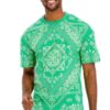 Bandana-Print Allover Cotton T-Shirt