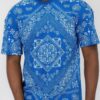Bandana-Print Allover Cotton T-Shirt