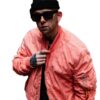 Mirosuede Scrunched Bomber Jacket – Suede Velvet Finish