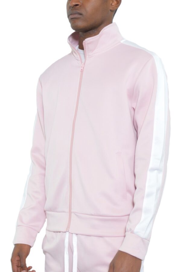 Men’s Track Jacket – Single Sleeve Stripe