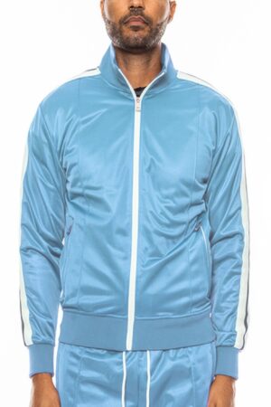 Men’s Single Stripe Tape Track Jacket