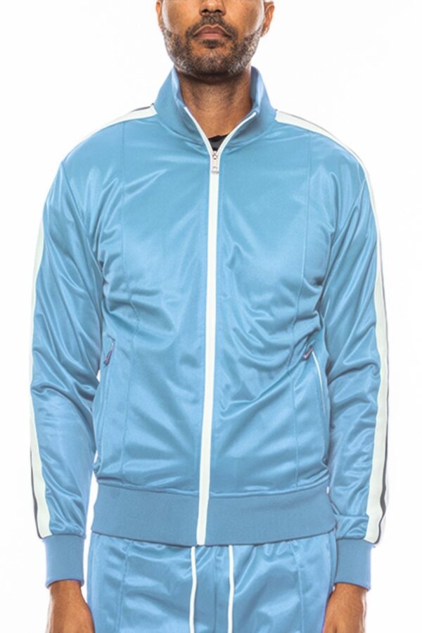 Men’s Single Stripe Tape Track Jacket