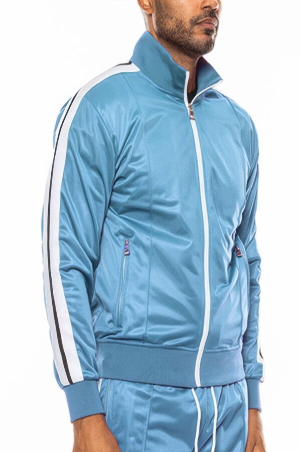 Men’s Single Stripe Tape Track Jacket