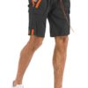 Two-Stripe Cargo Pouch Shorts – Men’s Athletic Cargo