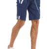 Two-Stripe Cargo Pouch Shorts – Men’s Athletic Cargo