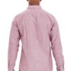 Men’s Casual Long-Sleeve Button-Down with Faux Pocket