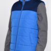 Men’s Padded Two-Tone Vest – Contrast Panels