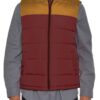 Men’s Padded Two-Tone Vest – Contrast Panels