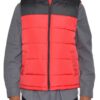 Men’s Padded Two-Tone Vest – Contrast Panels