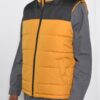 Men’s Padded Two-Tone Vest – Contrast Panels