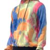 Tie-Dye Cotton Hoodie – Men’s French Terry