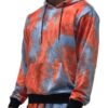 Tie-Dye Cotton Hoodie – Men’s French Terry