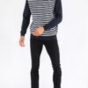 Knitted Round Neck Striped Sweater – Classic Stripes