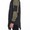 Men’s Satin Windbreaker Jacket – Two-Tone Water-Resistant
