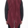 Men’s Satin Windbreaker Jacket – Two-Tone Water-Resistant