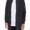 Men’s Satin Windbreaker Jacket – Two-Tone Water-Resistant