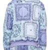 Paisley Bandana Crewneck with Ribbed Cuffs