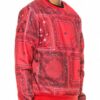 Paisley Bandana Crewneck with Ribbed Cuffs