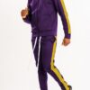 Men’s Single-Stripe Track Set – Full-Zip Jacket & Pants