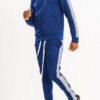 Men’s Single-Stripe Track Set – Full-Zip Jacket & Pants
