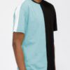 Two Tone Color Block Short Sleeve T-Shirt – Men’s