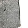 Extra-Long Marble Hoodie with Contrast Cuffs – Men’s