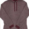 Extra-Long Marble Hoodie with Contrast Cuffs – Men’s