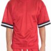 Men’s Mesh-Sleeve Athletic T-Shirt with Tape Detail